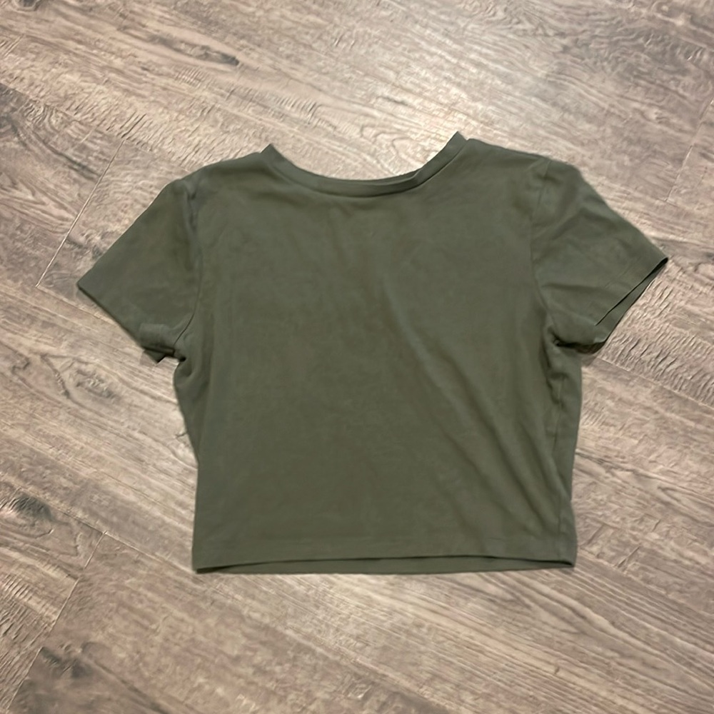 Forest green tee
